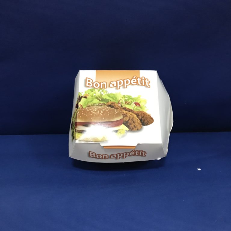 Coquilles Burgers Cartons Grandes HP6C 100 Coquilles