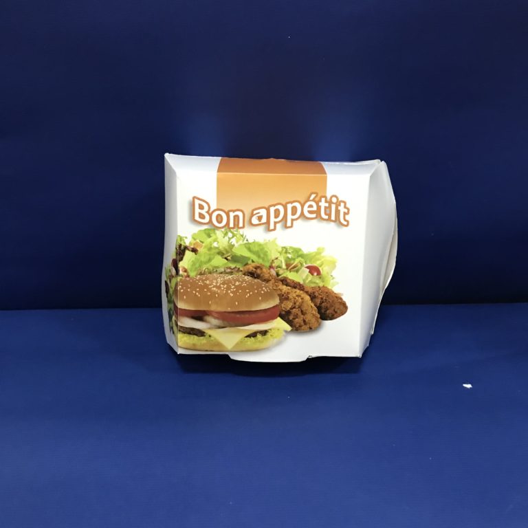 Coquilles Burgers Cartons Grandes HP6C 100 Coquilles