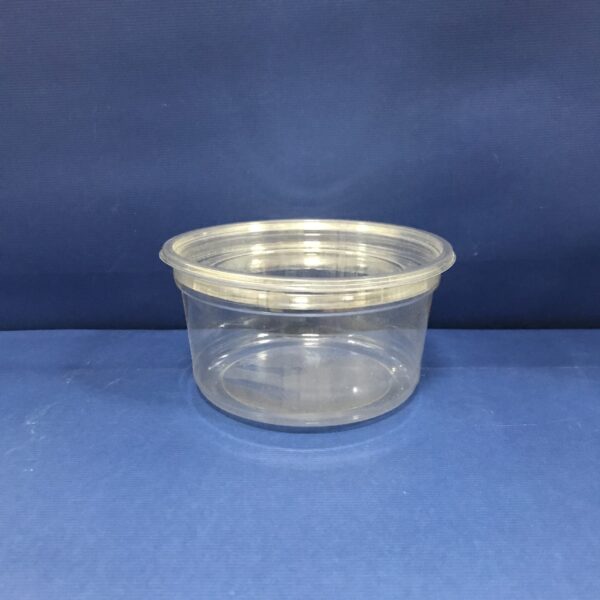 Pots Ronds Transparents 12 OZ 50 Pots Avec Couvercles