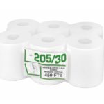 Bobines Essuie-mains 450 Formats Lisses 6 Rouleaux - Image 2