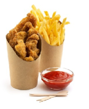 Cornets Frites/Potatoes Cartons 50 Cornets