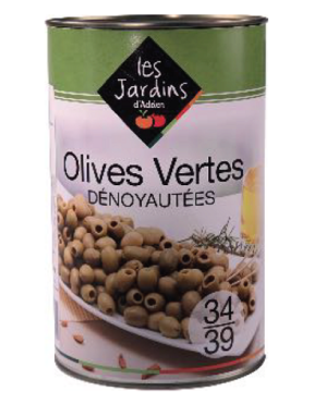 Olives Vertes Dénoyautée 4 Kilos Net