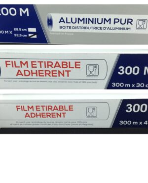 Papiers Aluminium 200mx33cm