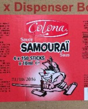 Sauces Samurai en Sticks ´Colonà 500 Sticks