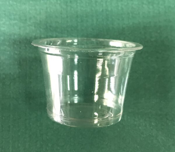 Pots à Sauce Plastiques 30 mls Transparents Couvercles Séparés 100 Pots