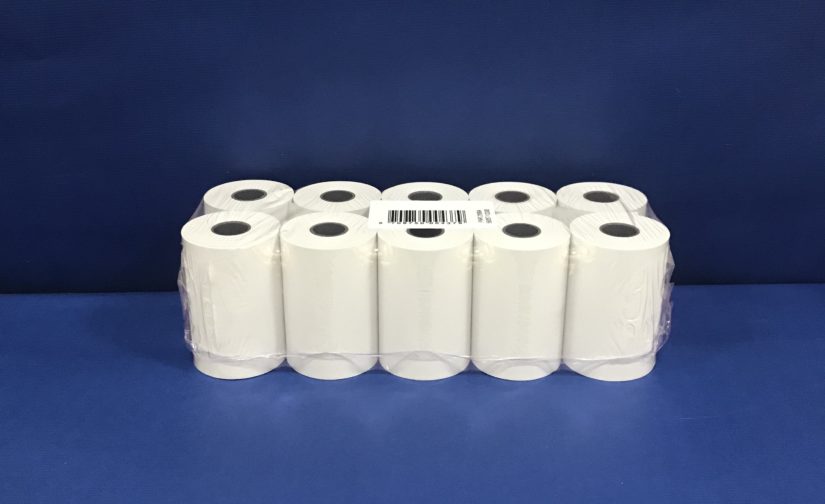Bobines Thermique Carte Bleu 57 mm x17 mm 10 Rouleaux - Image 2
