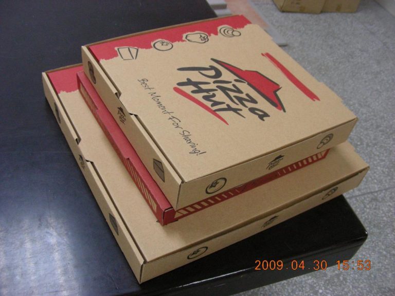Boîtes à Pizza en Cartons 31x31x4 cms 100 Boites