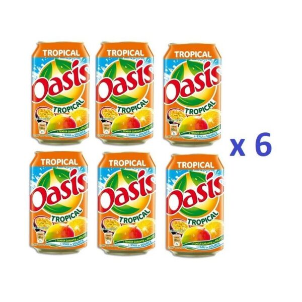 Oasis Tropicale Français 24 Cannettes