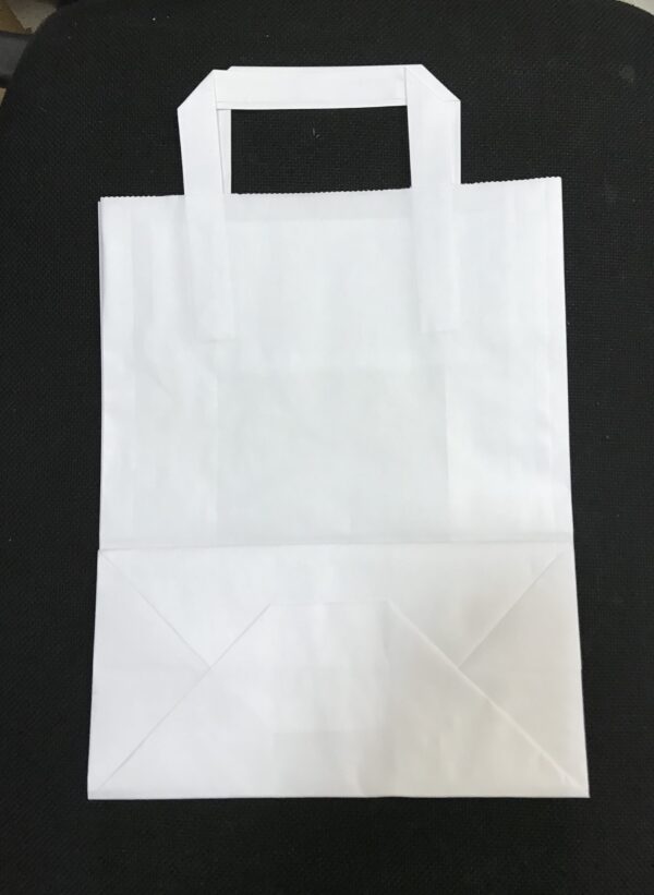Sacs Krafts 80 gms  Blancs 22+10×29 cms 50 Sacs