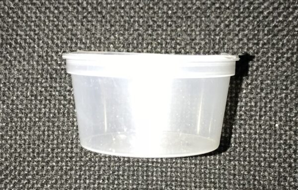 Pots à Sauce Plastiques 3mls Couvercles Attaché 50 Pots