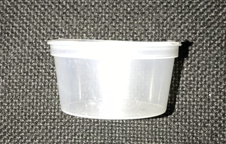 Pots à Sauce Plastiques 3mls Couvercles Attaché 50 Pots