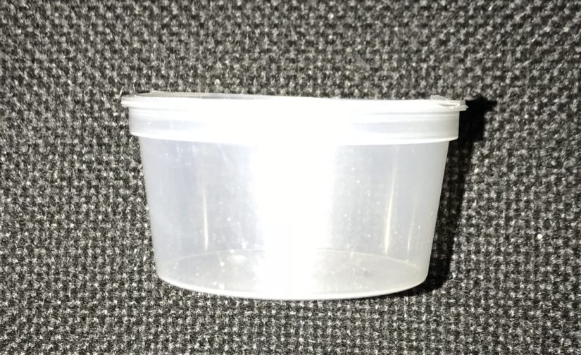 Pots à Sauce Plastiques 3mls Couvercles Attaché 50 Pots - Image 2
