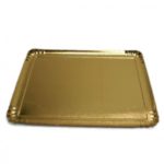 Plateaux Traiteur Cartons Or 19×28 cms 25 Plateaux