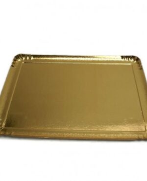 Plateaux Traiteur Cartons Or 19×28 cms 25 Plateaux