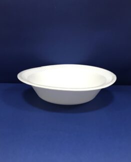 Assiettes Polystyrène Blanches 18 cms Creuse 100 Assiettes