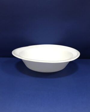 Assiettes Polystyrène Blanches 18 cms Creuse 100 Assiettes
