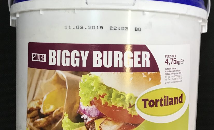 Sauce Biggy Burger Tortiland 5 Lits
