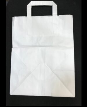 Sacs Krafts 80 gms Blancs 27+17×29 cms 50 Sacs