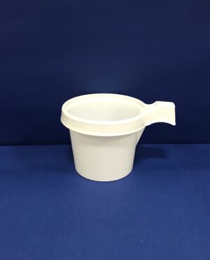 Tasses à Café/Thé Plastiques Blanches 6 Oz/17-18 Cls 50 Tasses
