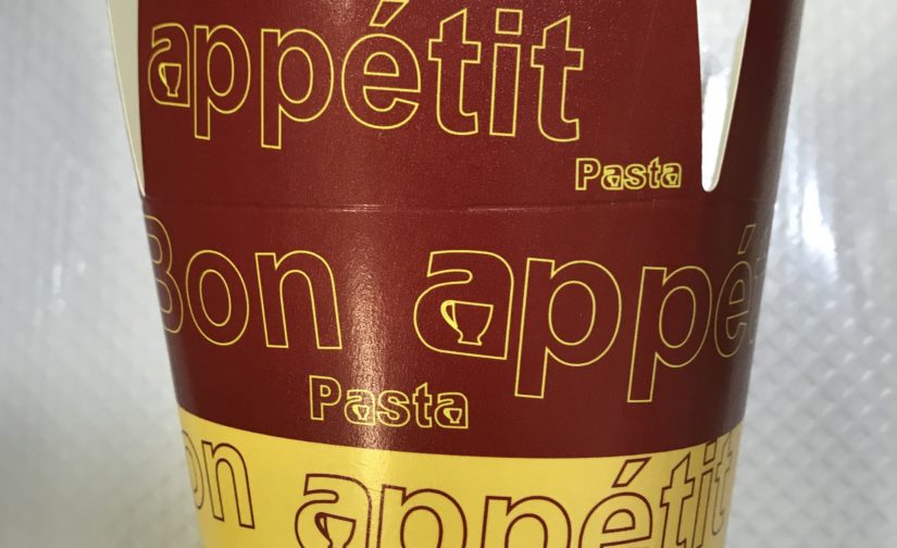 Pots Pasta Cartons Rouge-Jaune 780 cc 50 Pots