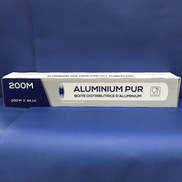Papiers Aluminium 200mx44cm