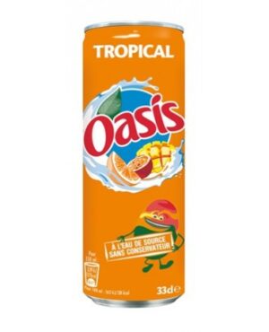 Oasis Tropicale Français 24 Cannettes
