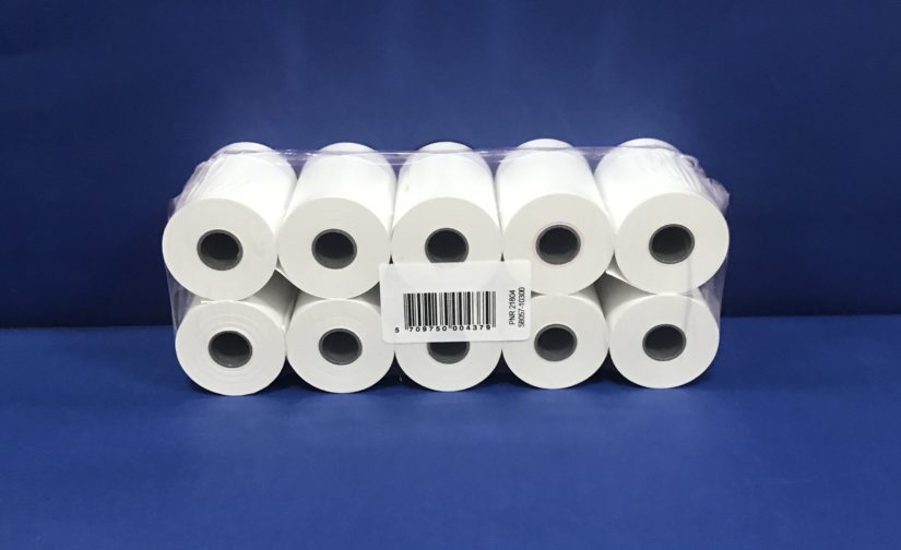 Bobines Thermique Carte Bleu 57 mm x17 mm 10 Rouleaux