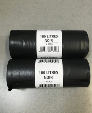 Sacs Poubelles 160 Lits 60 Microns 10 Sacs