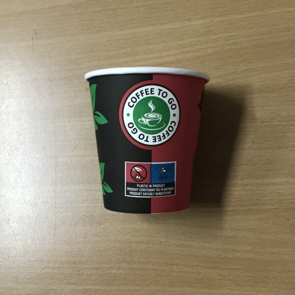 Gobelets Café/Thé Cartons Imprimé 7oz/18cls 50 Gobelets