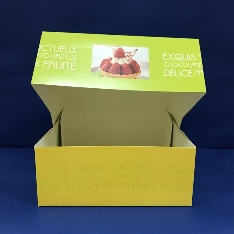 50 Boîtes Pâtisseries / Gâteaux en Carton 20x20x8 cms
