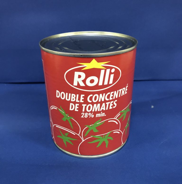 Double Concentrée de Tomates ROLLI 28% 880gms