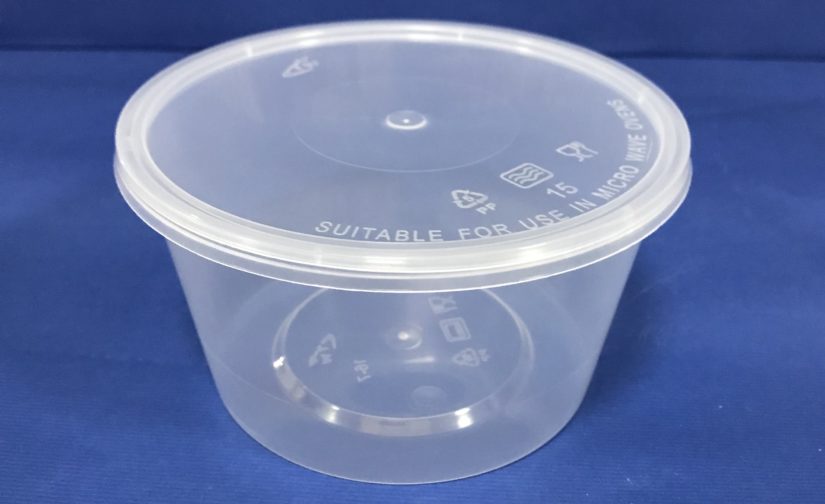 50 Pots PP 16 OZ/470 mls pour Plat Dessert Soupe Salade avec Couvercles - Image 3