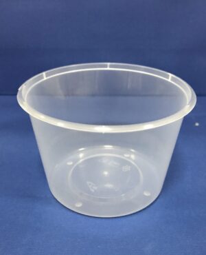 50 Pots PP 20 OZ/590 mls pour Plat Dessert Soupe Salade avec Couvercles