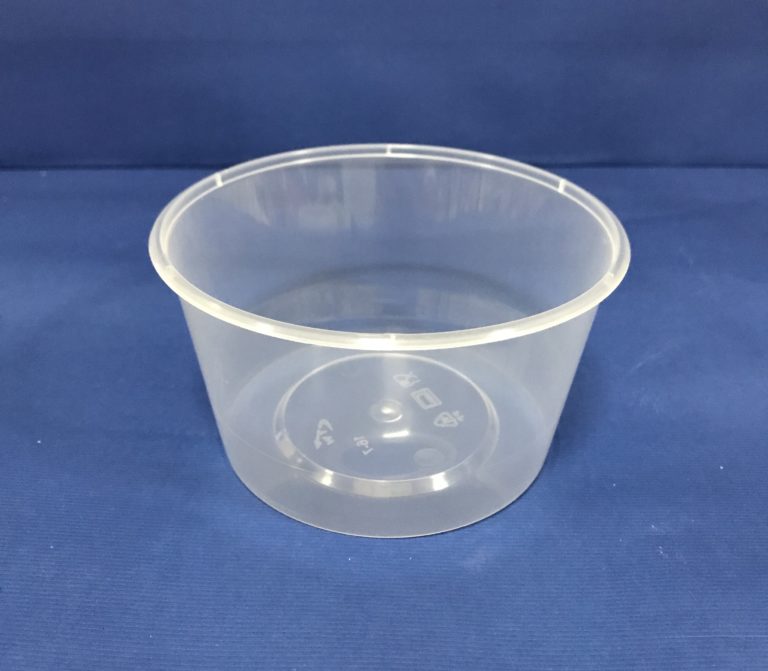 50 Pots PP 16 OZ/470 mls pour Plat Dessert Soupe Salade avec Couvercles