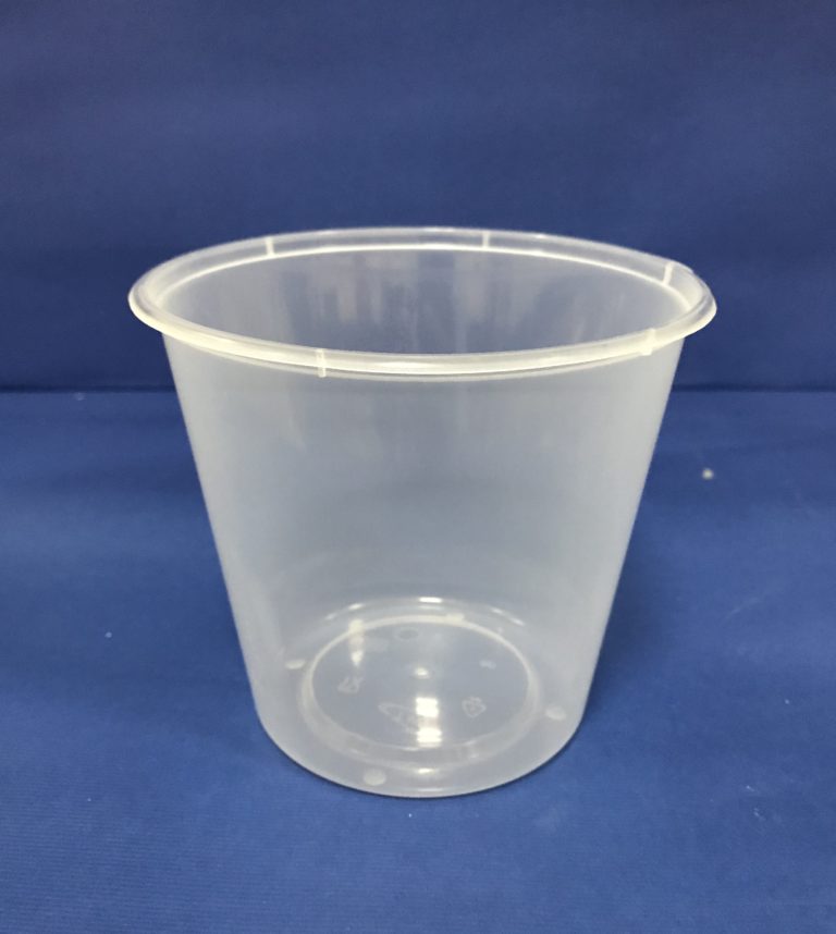 50 Pots PP 30 OZ/887 mls pour Plat Dessert Soupe Salade avec Couvercles