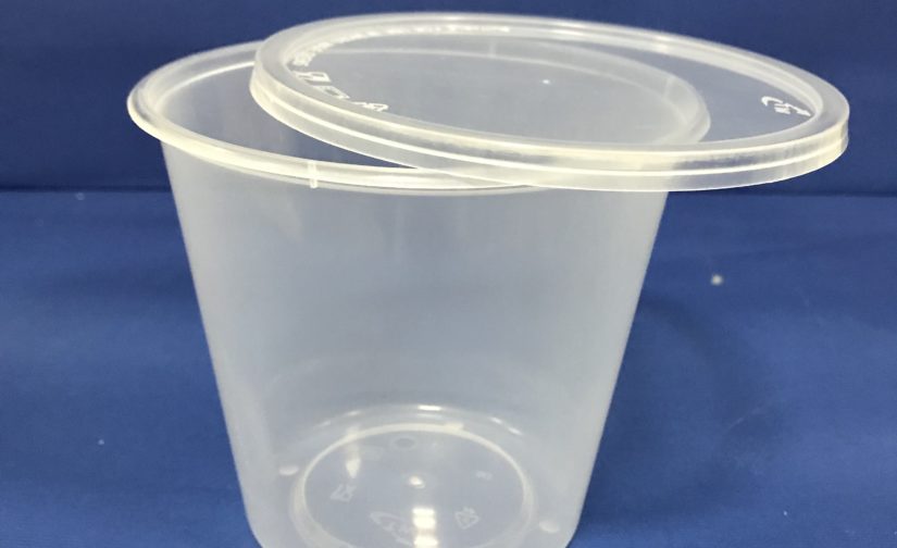 50 Pots PP 30 OZ/887 mls pour Plat Dessert Soupe Salade avec Couvercles - Image 3