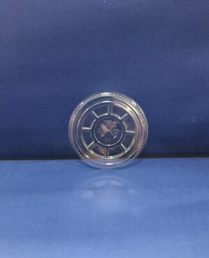50 Couvercles Transparents Plats avec Trous pour Gobelets 25/30 Cls