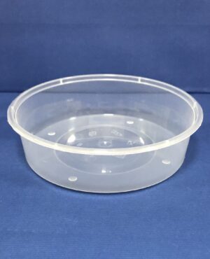 50 Pots PP 8 OZ/225mls pour Plat Dessert Soupe Salade avec Couvercles