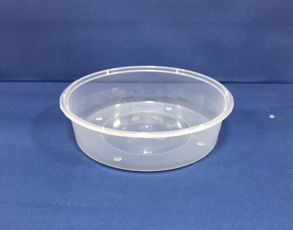 50 Pots PP 8 OZ/225mls pour Plat Dessert Soupe Salade avec Couvercles