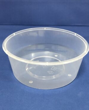 50 Pots PP 10 OZ/300 mls pour Plat Dessert Soupe Salade avec Couvercles