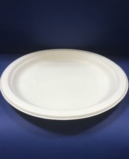 50 Assiettes Rondes Bio 22 Cms en Pulpe 6€