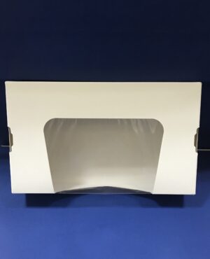 25 Boîtes Pâtisseries / Sushis Fenêtré 130x190x45mm en Cartons ST5C
