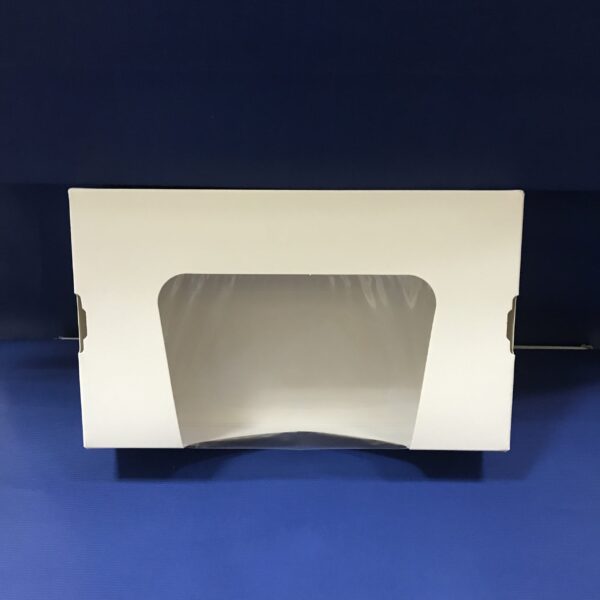 25 Boîtes Pâtisseries/Sushis Fenêtré 130x215x45mm en Cartons ST6C