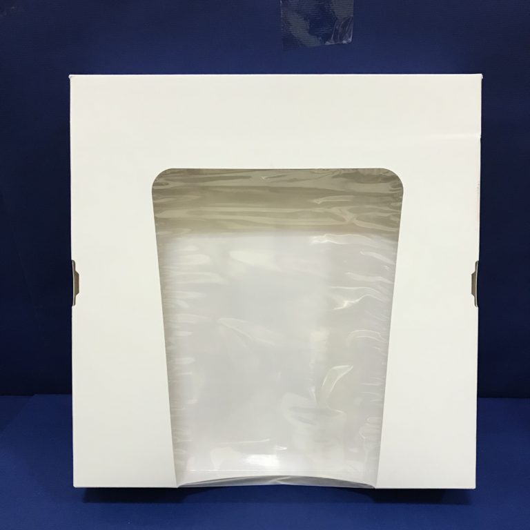 25 Boîtes Pâtisseries/Sushis Fenêtré 265x260x45mm en Cartons ST8C