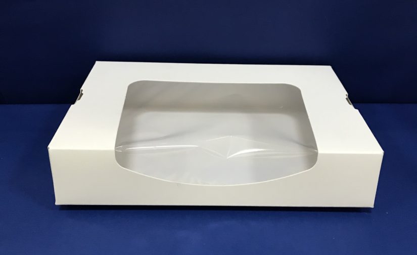 25 Boîtes Pâtisseries/Sushis Fenêtré 265x260x45mm en Cartons ST8C - Image 4