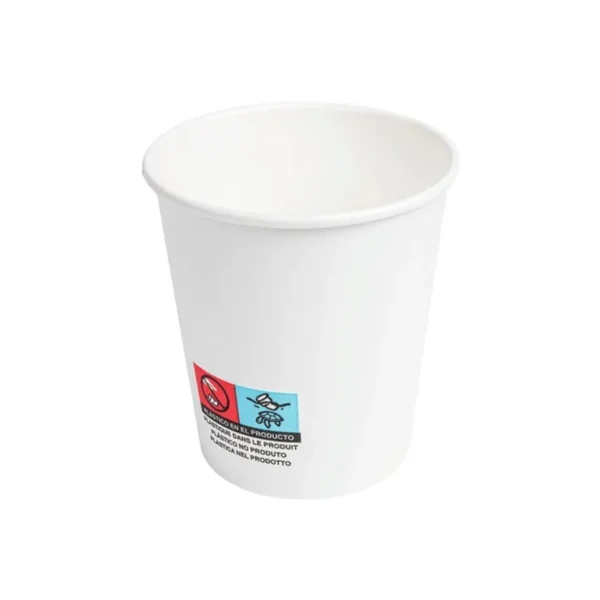 1000 Gobelets à Café en Carton 4oz / 12cl