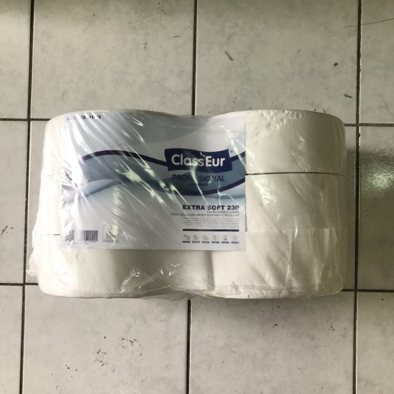 Papiers Toilettes Jumbo Gaufrée 350m 6 Rouleaux