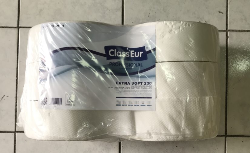 Papiers Toilettes Jumbo Gaufrée 350m 6 Rouleaux