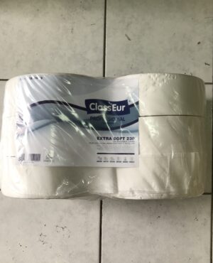 Papiers Toilettes Jumbo Gaufrée 350m 6 Rouleaux