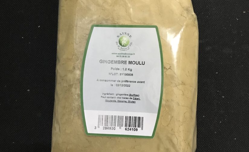 Gingembre Moulu SAISSE 1 Kg